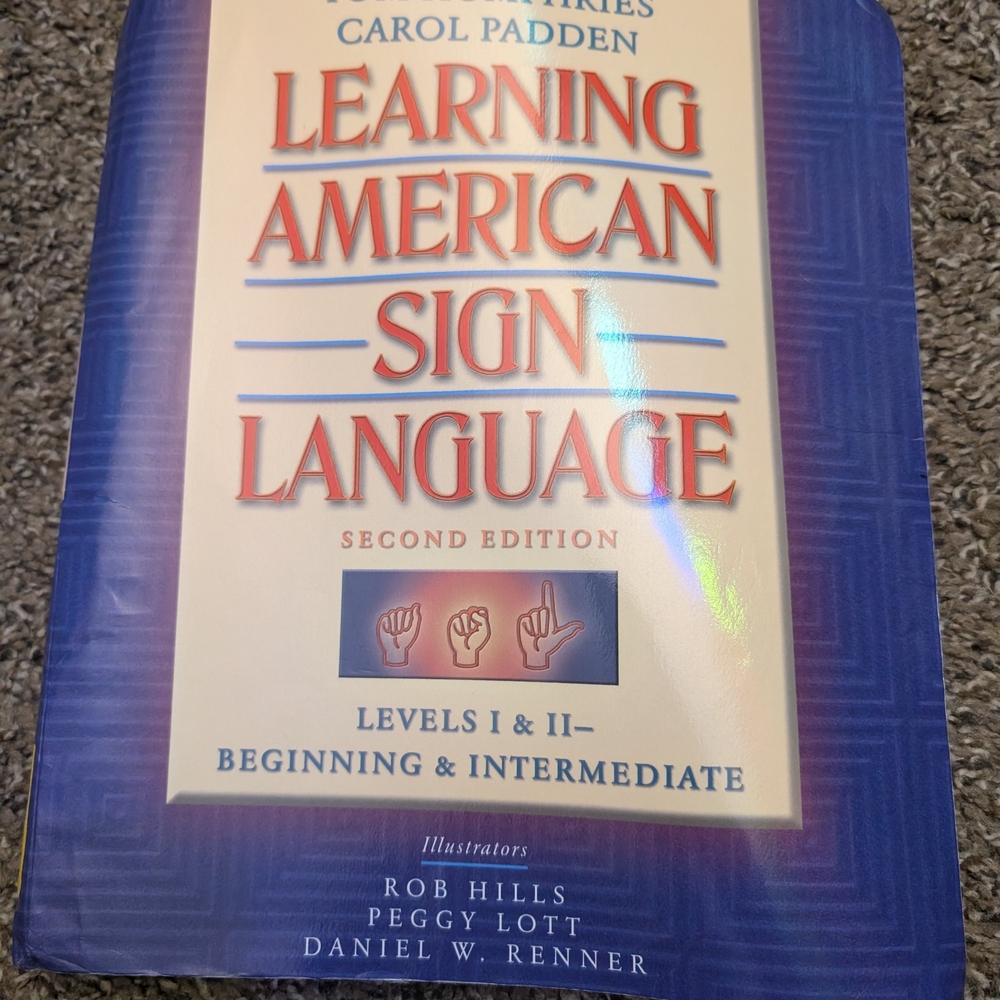 Learning American Sign Language Book